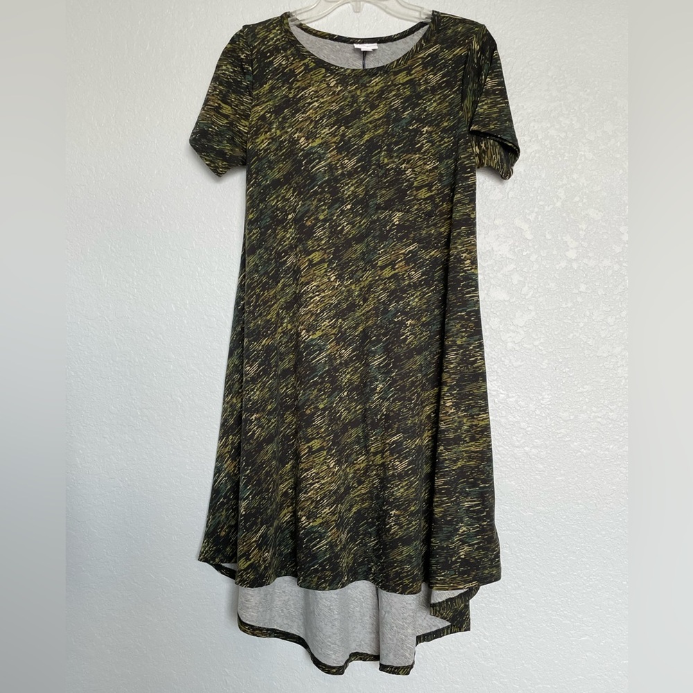 Lularoe Carly Dress Camo